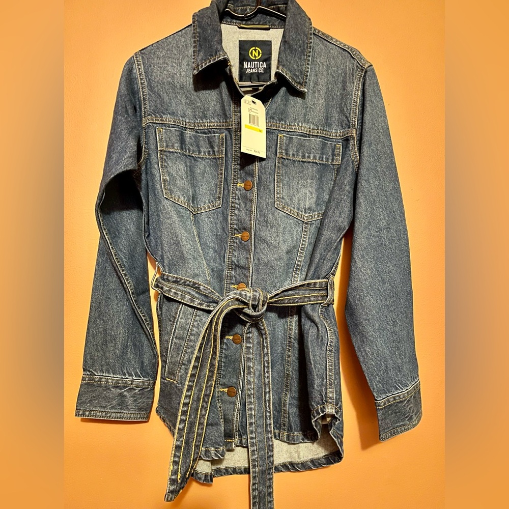 Nautica women’s denim jacket.